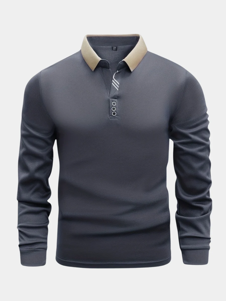 MONACO | POLO DE MANGAS LARGAS PARA HOMBRE - Imagen 2