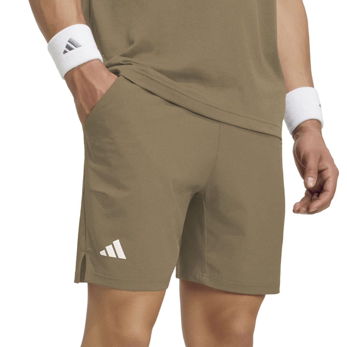 Pantalon Corto Adidas Ergo Kaki - Imagen 6
