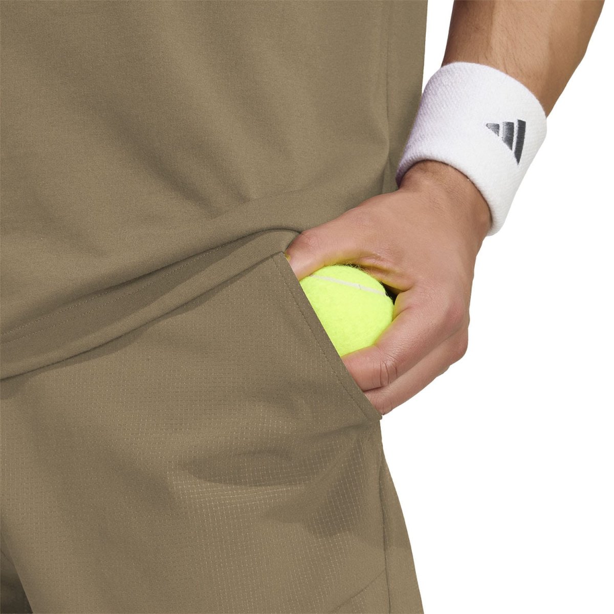 Pantalon Corto Adidas Ergo Kaki - Imagen 5