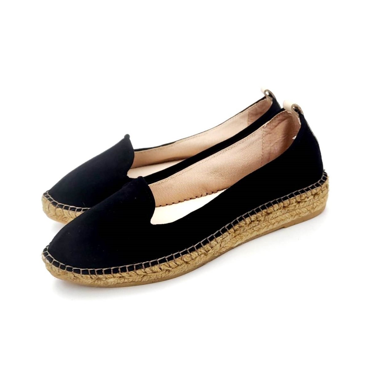 Zapato slipper en piel ante tipo alpargata con suela de goma de la marca Gaimo - Imagen 4