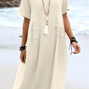 Aria™ - Vestido de lino de verano