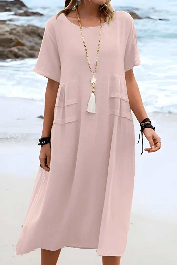 Aria™ - Vestido de lino de verano - Imagen 5