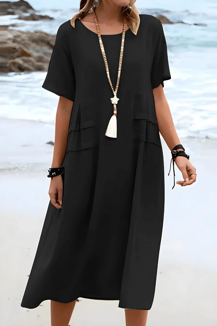 Aria™ - Vestido de lino de verano - Imagen 4