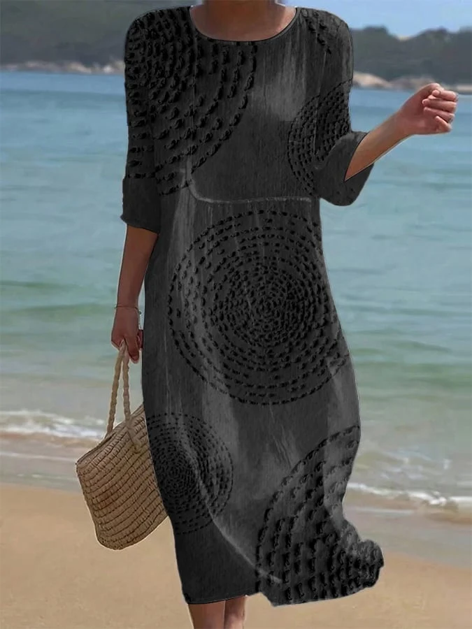 Nisha - Vestido casual bordado para Mujer - Imagen 2