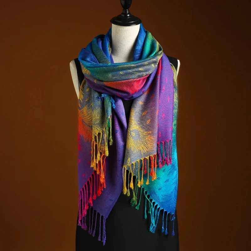 Iris - Bufanda boho chic - Imagen 4