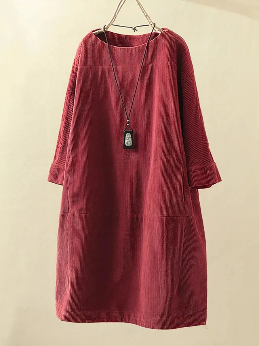 Amelia - Elegante vestido de otoño - Imagen 8