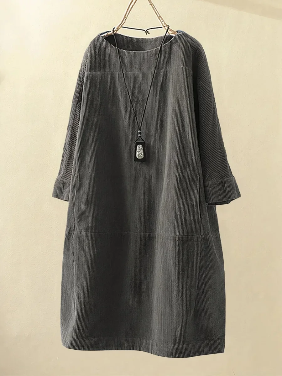 Amelia - Elegante vestido de otoño - Imagen 9
