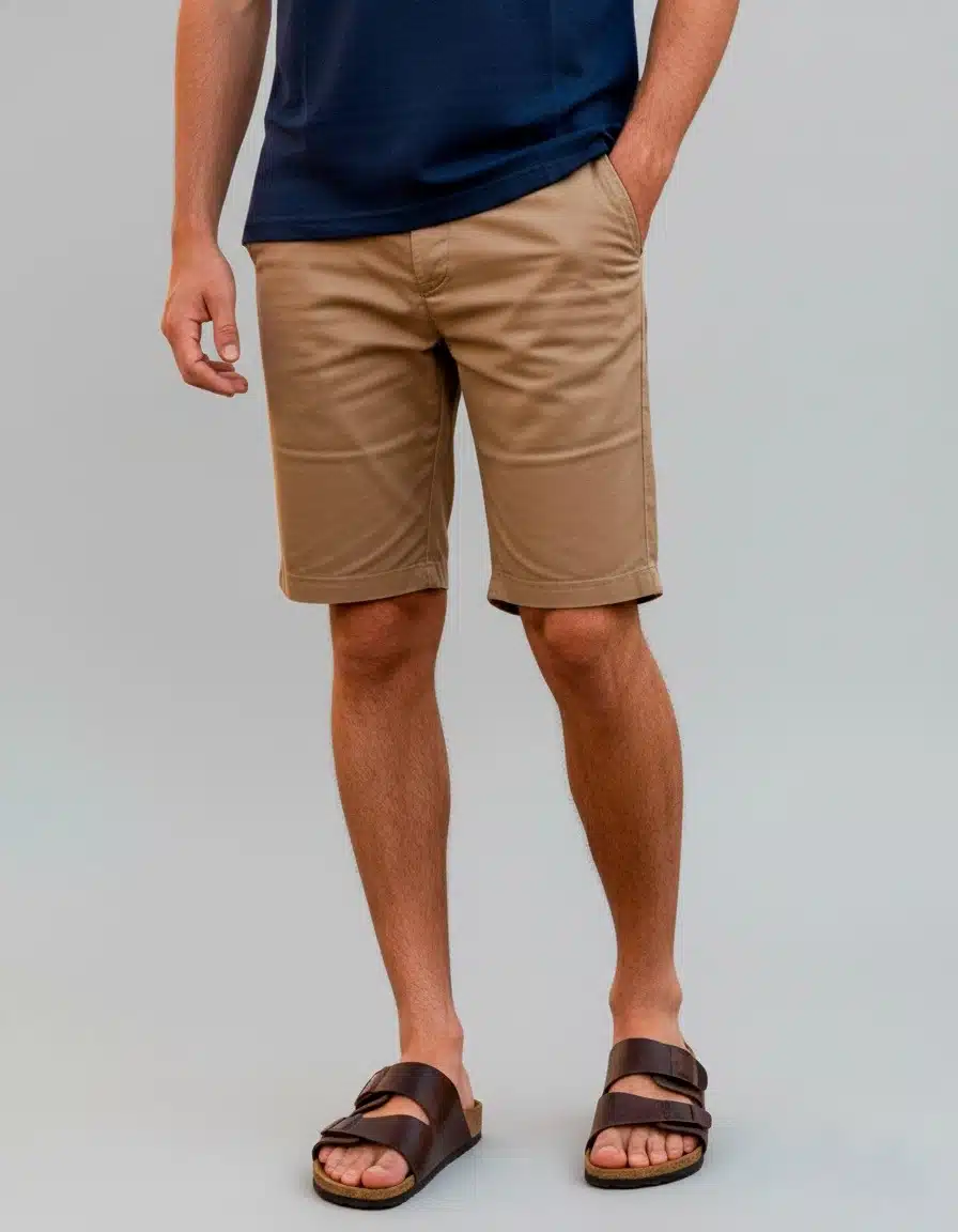 Bermudas Chino Beige - Imagen 3