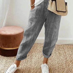 Lore - Pantalones a rayas