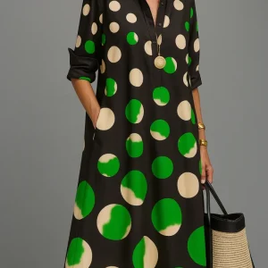 Loretta | Elegante vestido midi para Mujer