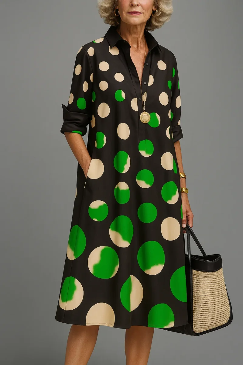 Loretta | Elegante vestido midi para Mujer - Imagen 2