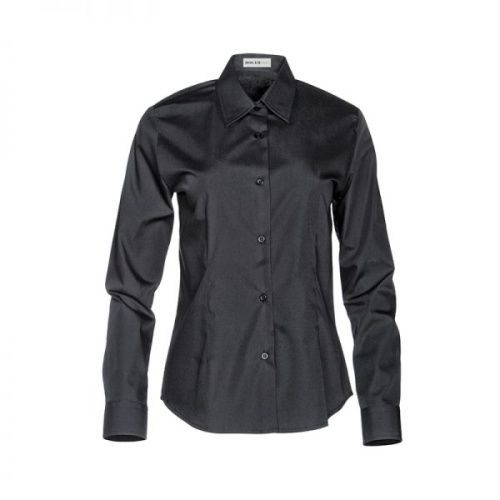 Blusa entallada basica manga larga - Imagen 4