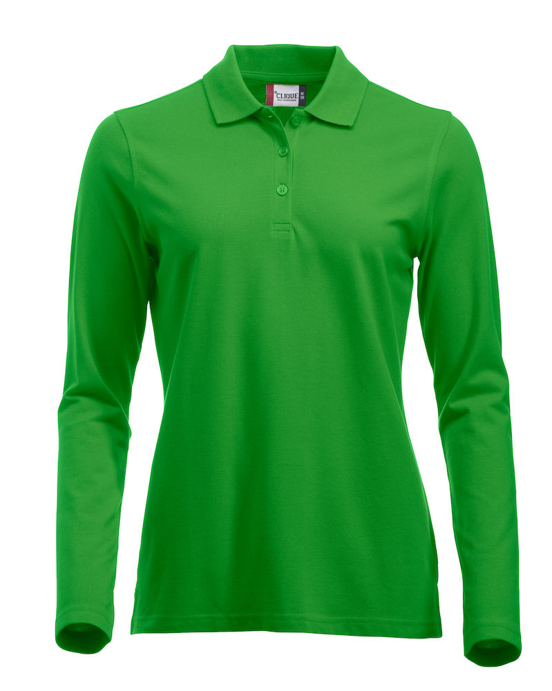 Polo señora manga larga algodón colores - Imagen 6