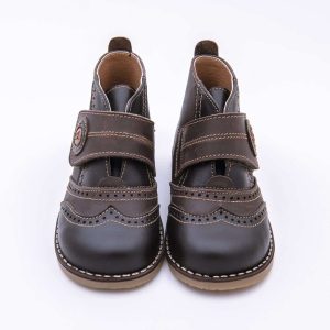Bota galesa piel velcro