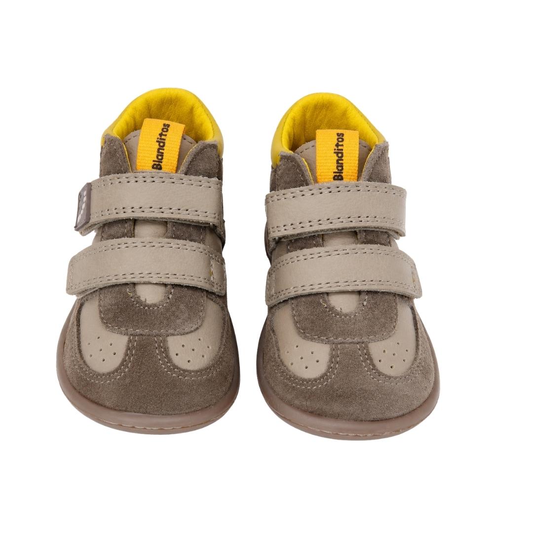 Zapatilla Deportiva Piel Con Doble Velcro Blanditos - Imagen 3