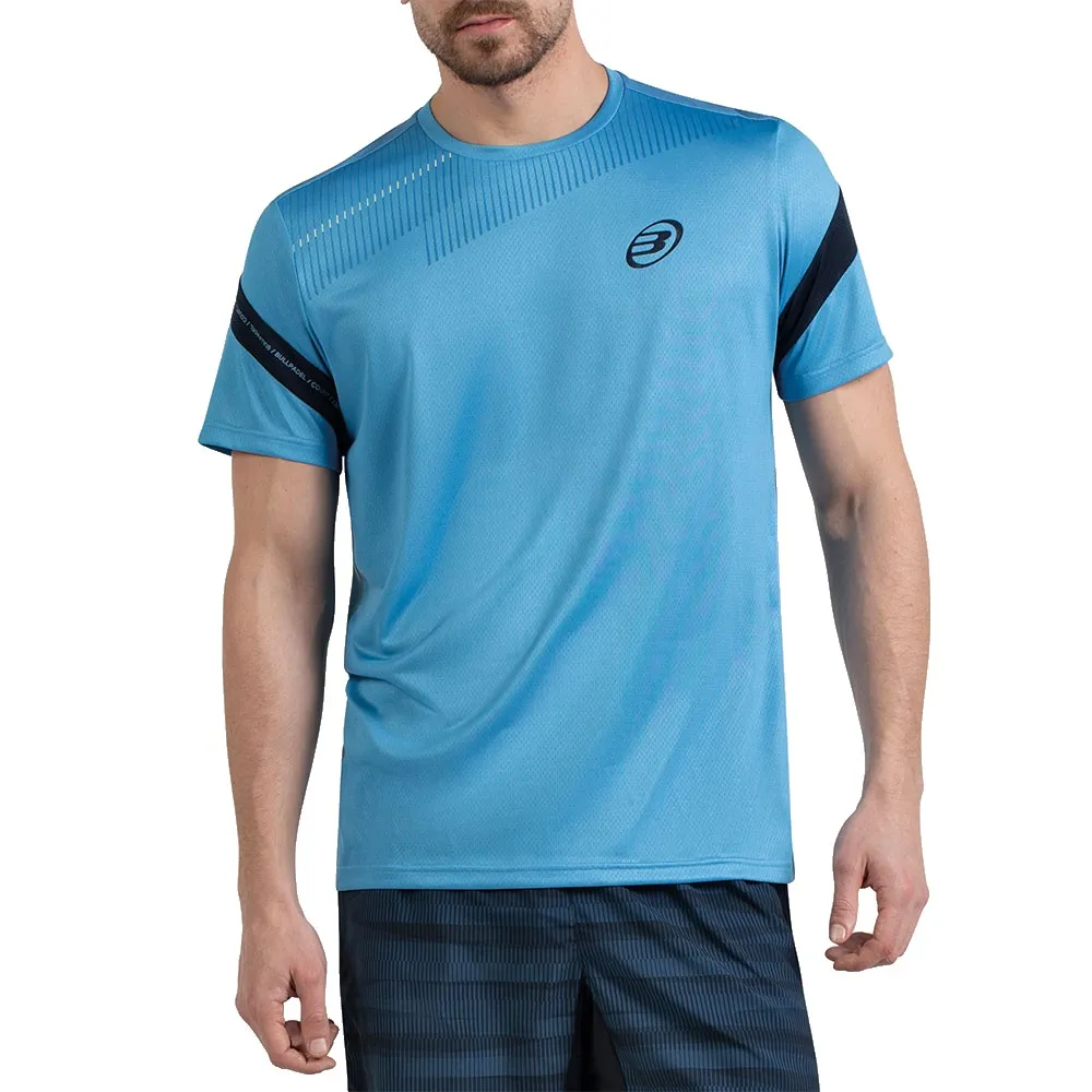 Camiseta Bullpadel Casul Azul Claro 2026 - Imagen 4