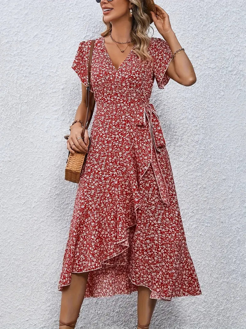 Madick™ Vestido con estampado de flores para primavera/verano - Imagen 6
