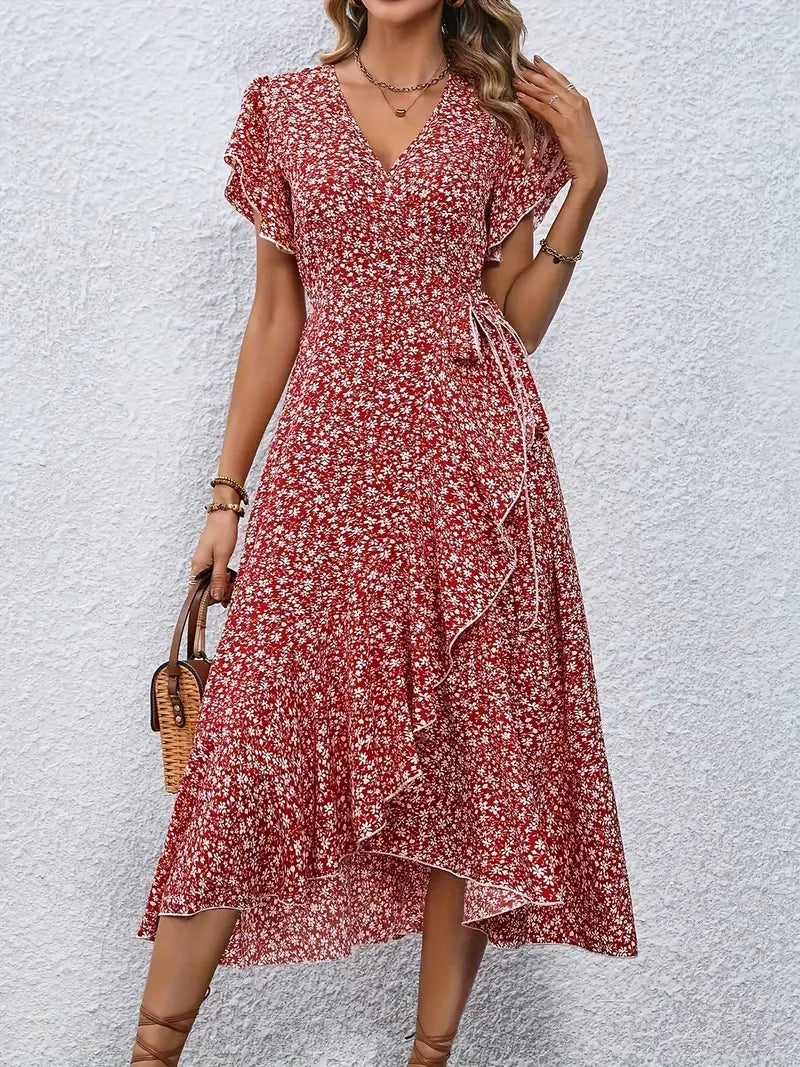 Madick™ Vestido con estampado de flores para primavera/verano - Imagen 7