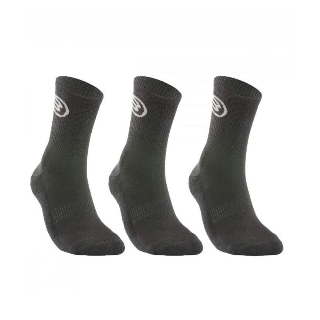 Calcetines Bullpadel BP262 Negro Pack 3 - Imagen 2