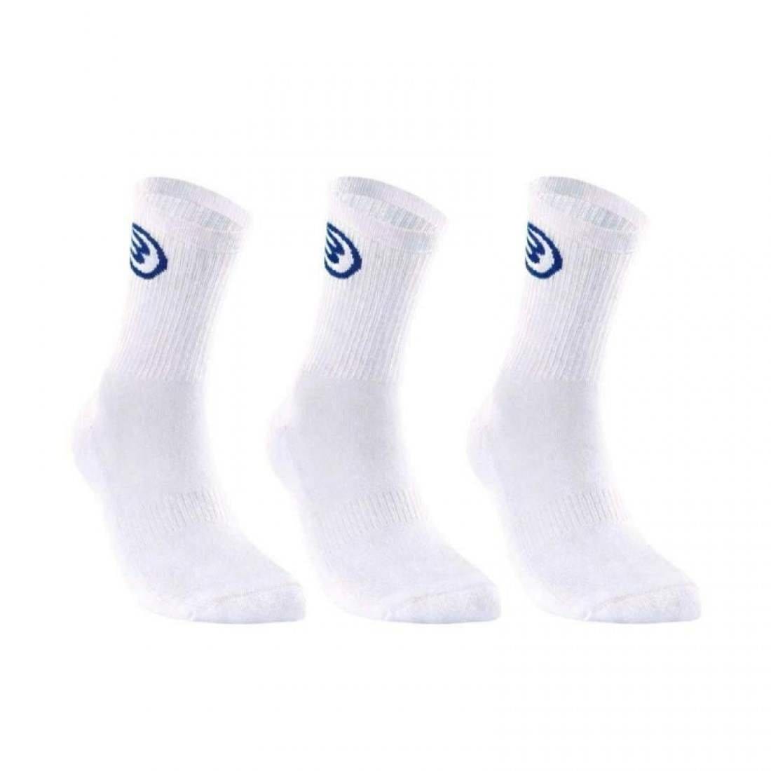 Calcetines Bullpadel BP262 Blanco Pack 3 - Imagen 2