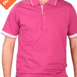 Polo piqué con vivos 100% algodón