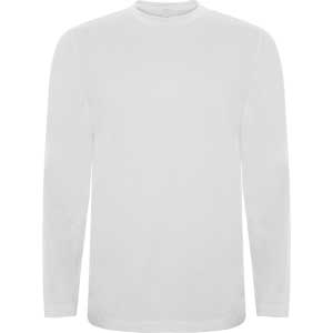 Camiseta blanca manga larga