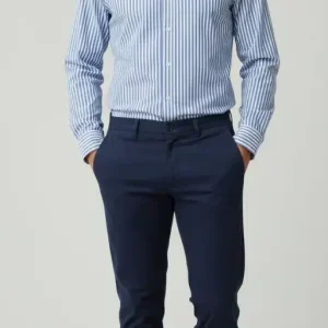 Camisa Cuello Mao a Rallas