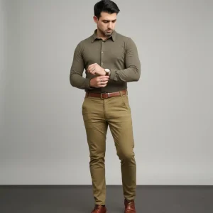 Camisa Elastizada en Oxford