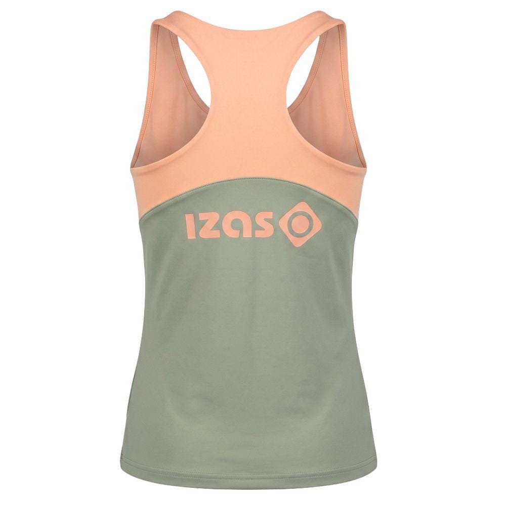 Camiseta Tirantes Izas Selma Kaki/Rosa - Imagen 3