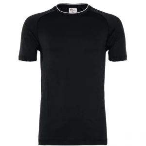 Camiseta Wilson M Team Seamless Crew Negro