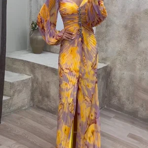 Kristine | Elegante vestido con escote en V para Mujer