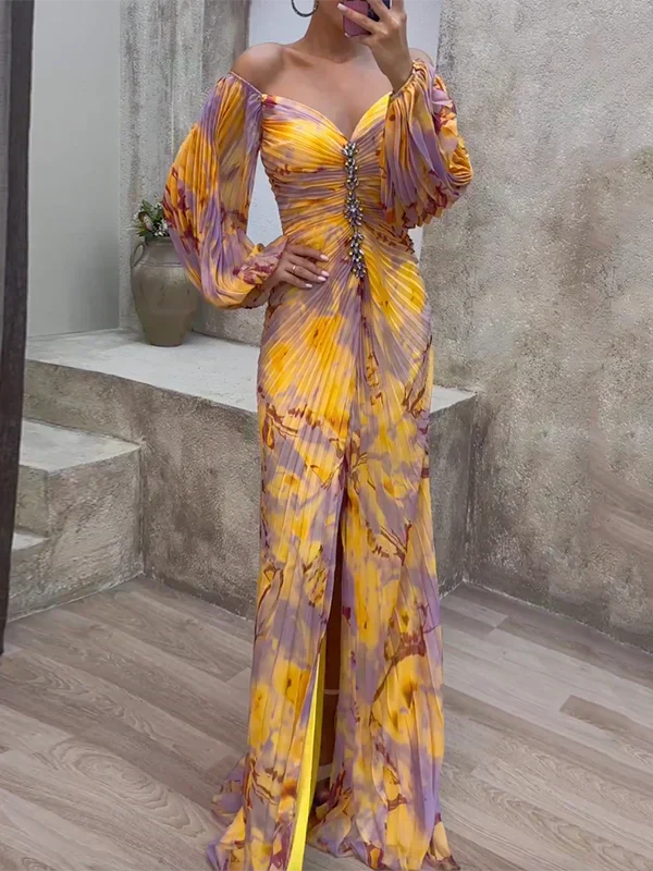 Kristine | Elegante vestido con escote en V para Mujer - Imagen 2