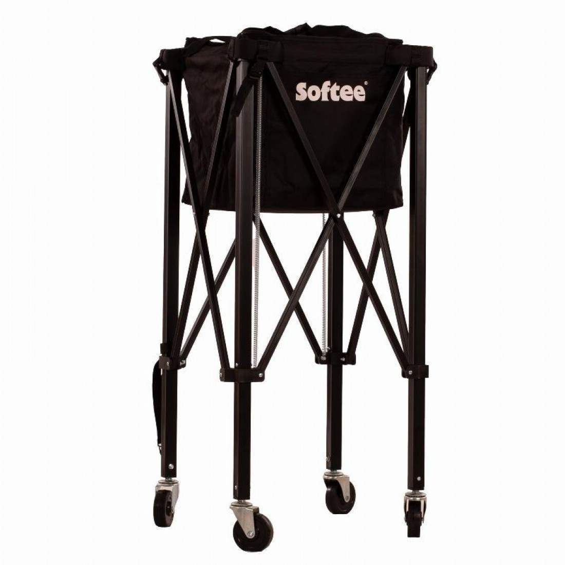 Carro Portapelotas Softee Negro - Imagen 2