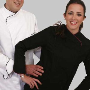 Chaqueta cocina espalda transpirable hombre/mujer