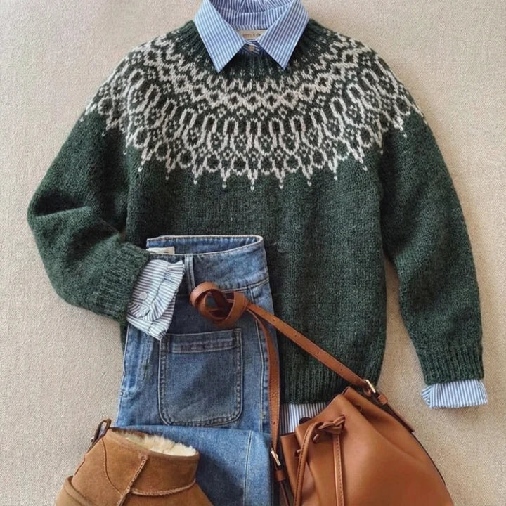 Tundra™ | Elegante Suéter Vintage de Punto - Imagen 2