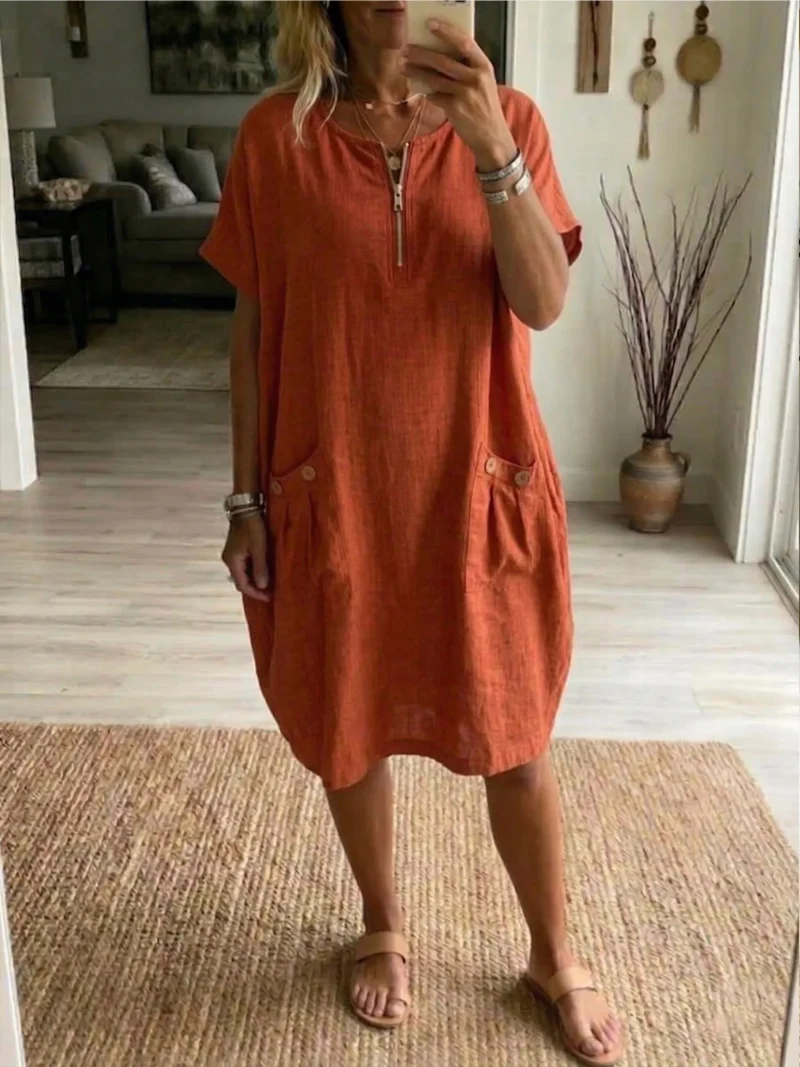 Tessa – Vestido con cremallera para Mujer - Imagen 5