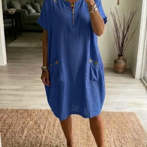 Tessa – Vestido con cremallera para Mujer