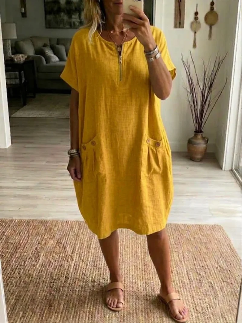 Tessa – Vestido con cremallera para Mujer - Imagen 3