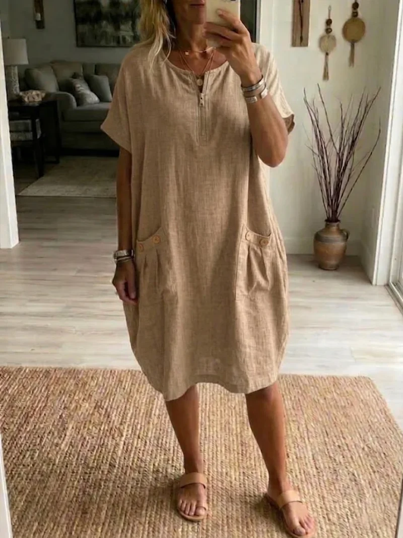Tessa – Vestido con cremallera para Mujer - Imagen 4
