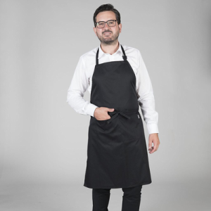 Delantal peto colores con bolsillo