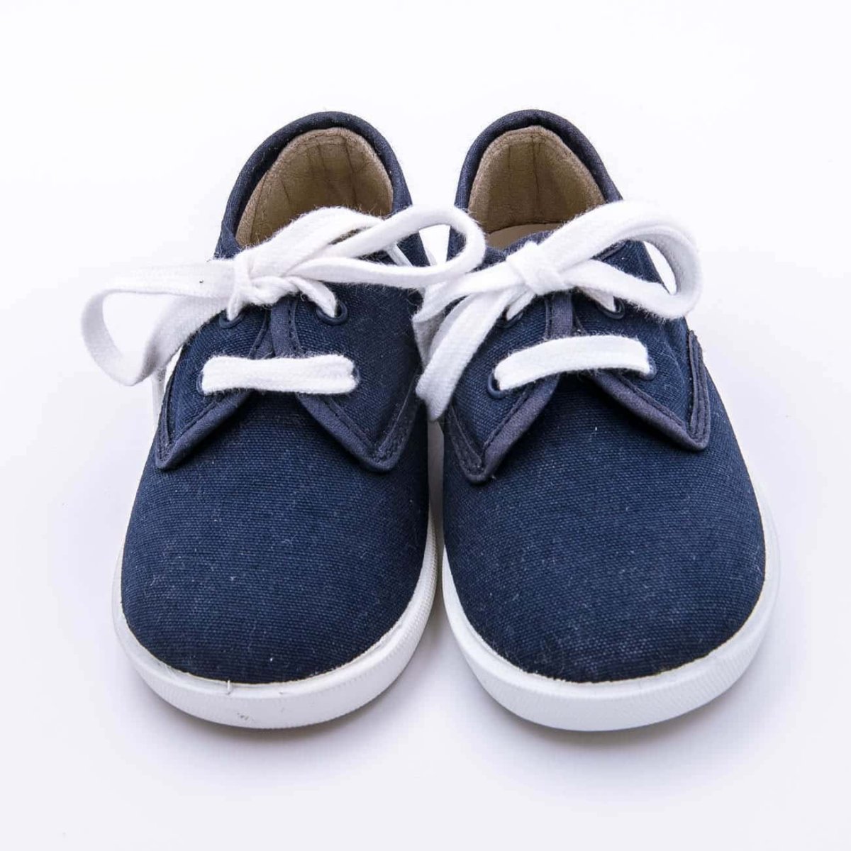 Zapatillas en lona con cierre de cordones - Imagen 3