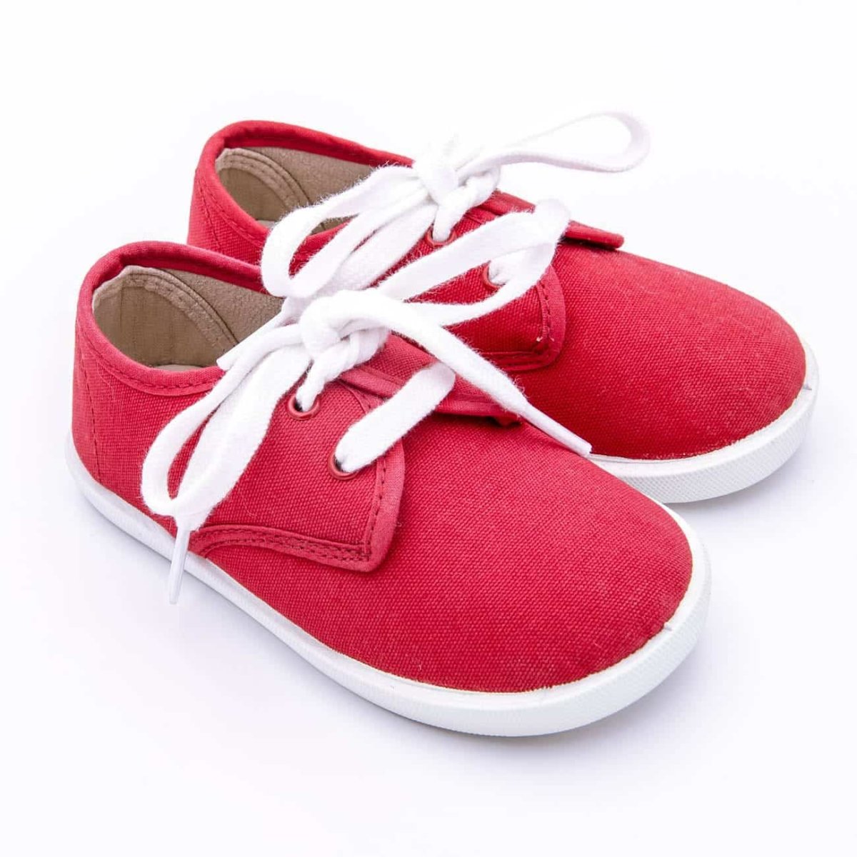 Zapatillas en lona con cierre de cordones - Imagen 7