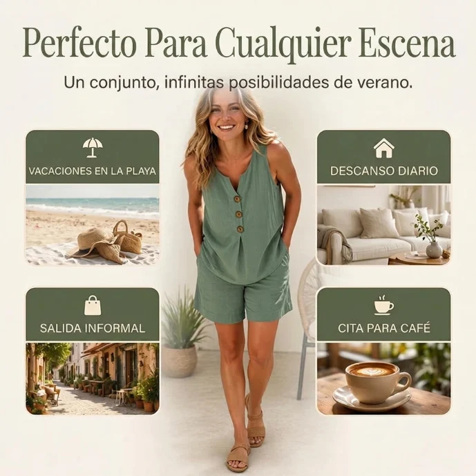 Estela - Conjunto casual para Mujer - Imagen 7