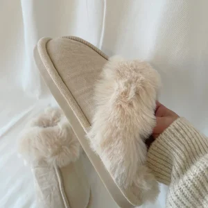 Carla - Zapatillas Osito Beige