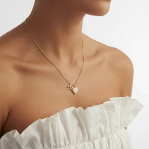 Élisara - Collar corazón personalizado elegancia eterna para Mujer