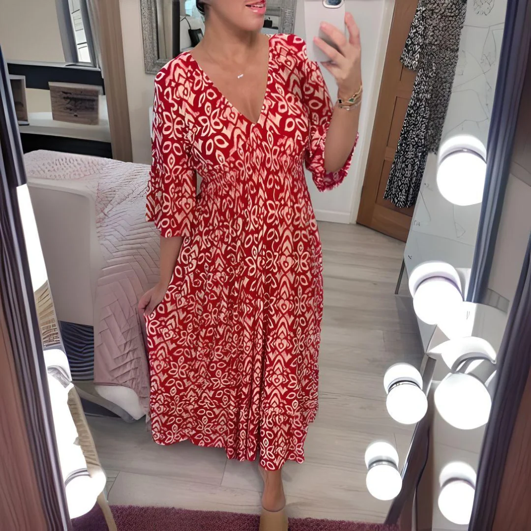 Benthe | Vestido bohemio (Casi agotado) - Imagen 4