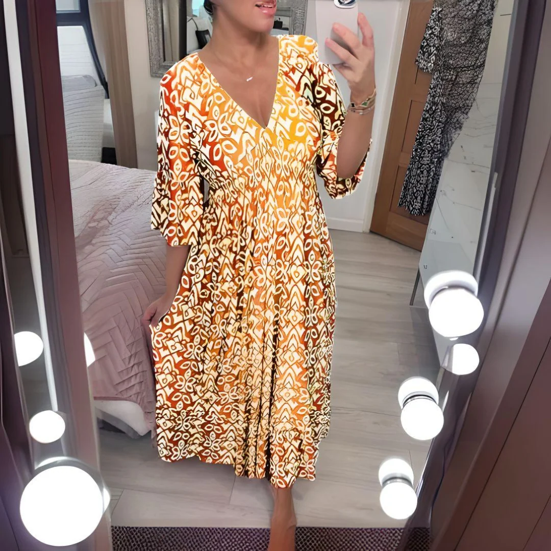 Benthe | Vestido bohemio (Casi agotado) - Imagen 2