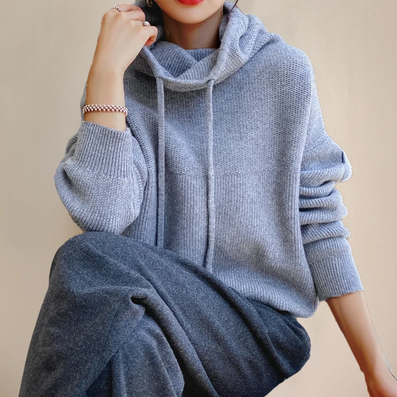 Lia - Elegante suéter de cuello alto para Mujer - Imagen 8