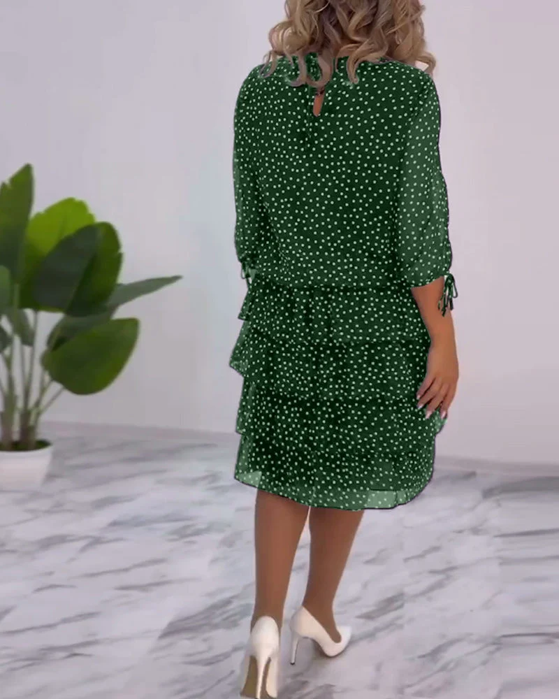 Auterelle | Vestido elegante con lunares - Imagen 7