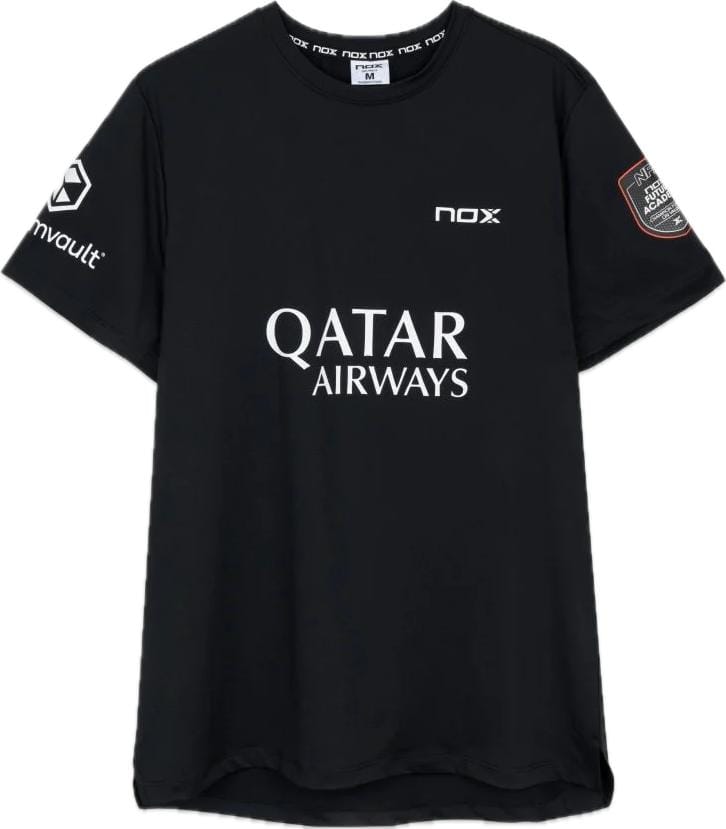 Camiseta Sponsors Nox Agustin Tapia 2026 Negro - Imagen 2